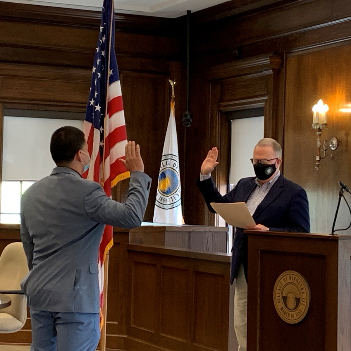 Winnetka Police tweet media