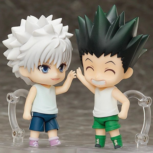 ok i’m finally doing a killua & gon nendoroid giveaway 🥳 there will be 2 winners & it’s international!!

how to enter:
1.) rt (the website will pick from rts)
2.) reply w/ which one u want (or say u want either if u don’t care)
3.) that’s it i’ll pick the winners on 5/7🙂