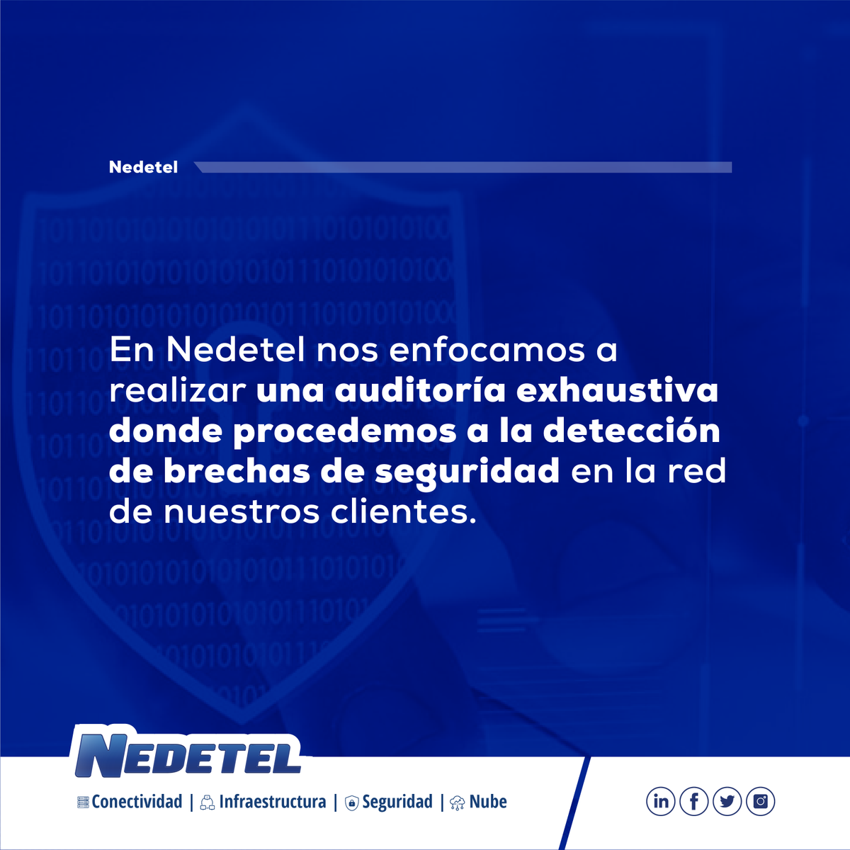 Auditoría #Nedetel

Cada vez son más los puntos en el país que se unen a nuestra red.
🖥️🤓🌎
Más información: nedetel.net
🙌😁
--
#EquipoNedetel #telecomunicaciones #velocidad #internet #conexión #Tecnología