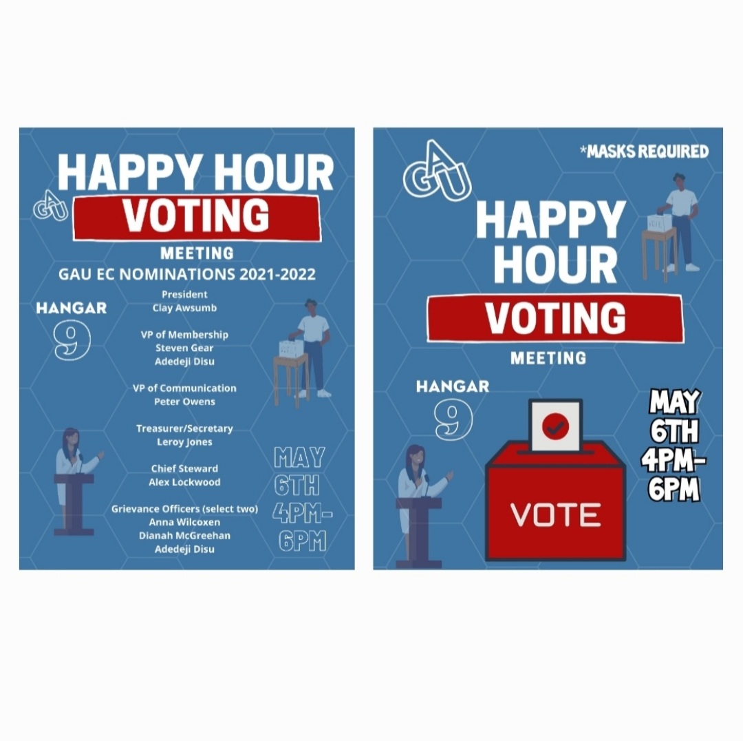 Here are the Nominees...
Join us this Thursday at Hangar 9 to cast your vote!

Details at: fb.me/e/1guThQtcF