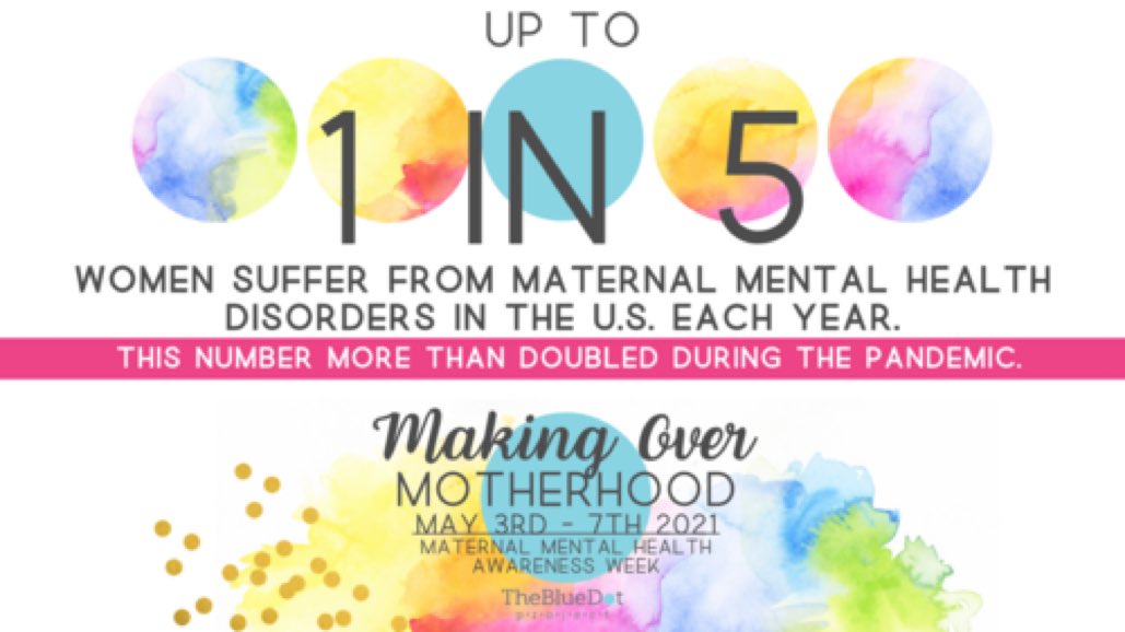 There are more new cases of mothers suffering from maternal depression each year than women diagnosed with breast cancer. #MMHWeek2021 #MakingOverMotherhood moms.ly/2PIMMvp