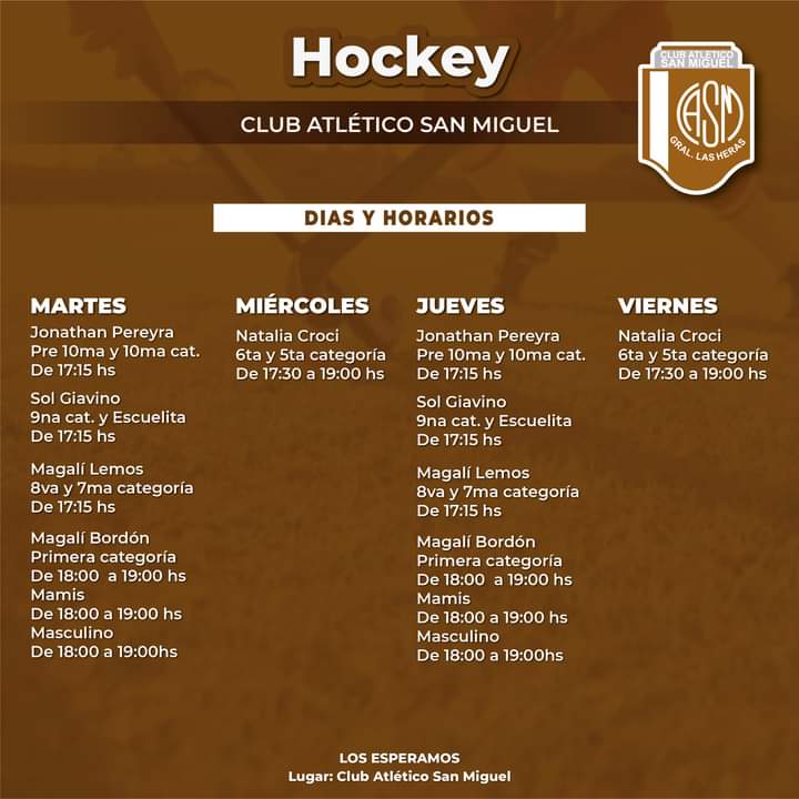 Escuela Club Atlético San Miguel