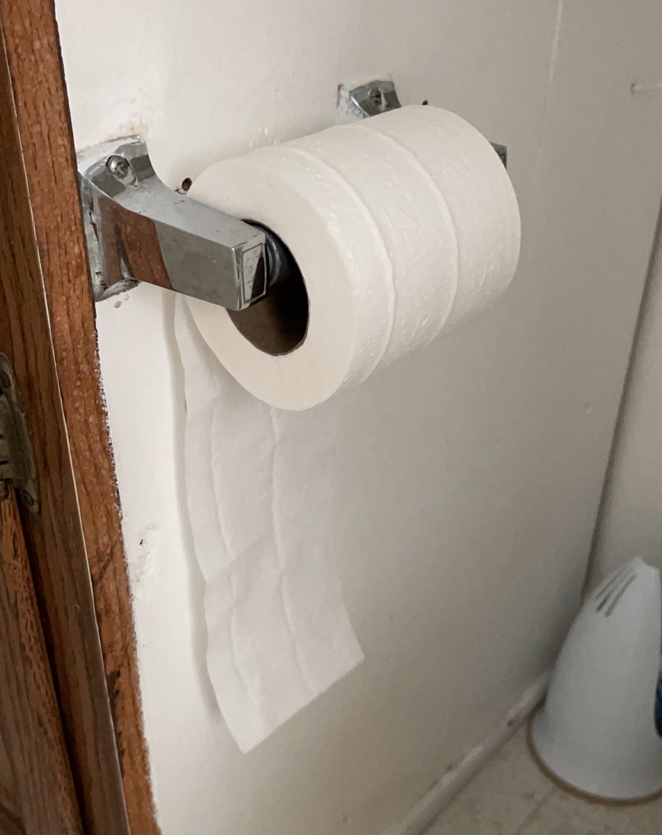 Just FYI, Internet: There is, in fact, a correct way to place the toilet paper, and it’s over, NOT under! 

Needless to say, I’m firing someone today.