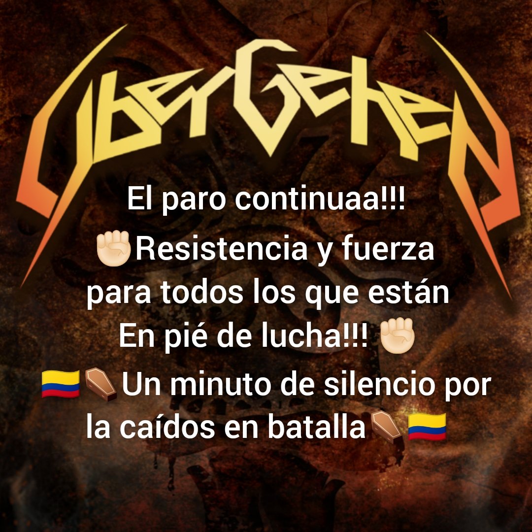 #ParoIndefinido2021 #ColombiaEnAlertaRoja
