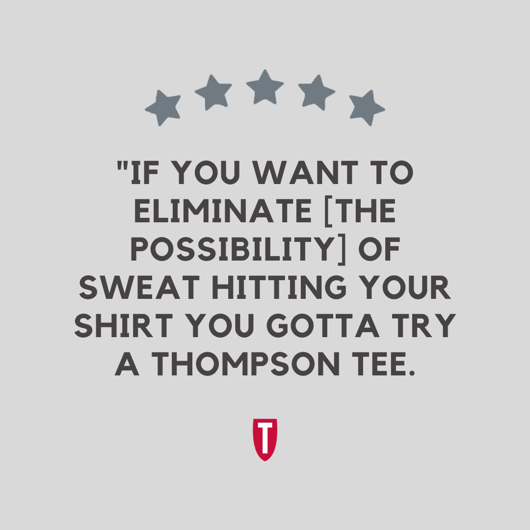 Thompson_Tee's tweet photo. When you have the golden seal of approval from #AlphaM @aaronmarino 😎 Visit https://t.co/WT6pXxMXRh to try a Thompson Tee today! https://t.co/XQo7cUYas4