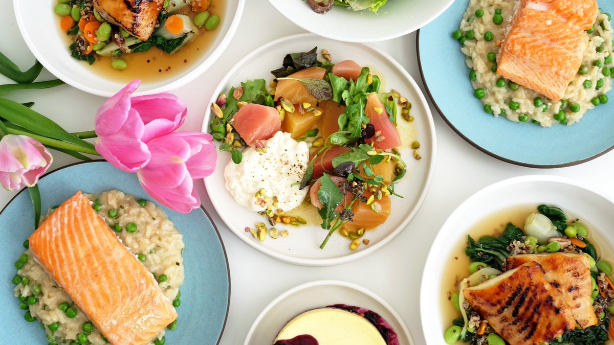 Our Mother's Day Seafood Dinner is the perfect meal to celebrate your Mom, featuring <a href="/bluewatercafe/">Blue Water Cafe</a>'s Miso Sake Glazed Sablefish and our new Slow-Cooked Salmon. Place your order by Wednesday for pick-up or delivery Friday through Sunday. #Toptable2U