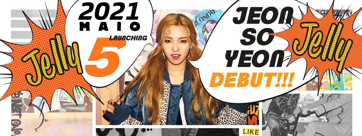GIDLERPG's tweet photo. ㅤㅤㅤㅤ
ㅤㅤㅤ📣 #JEON_SOYEON 𝗗ebut 𝗦ingle
ㅤㅤㅤ[#Jelly] 05.05.2021 𝗖oming 𝗦oon!

ㅤㅤ  ㅤ  #전소연 #DEBUT @GIDLERPG
ㅤㅤㅤㅤ https://t.co/2MXEwLTYRH