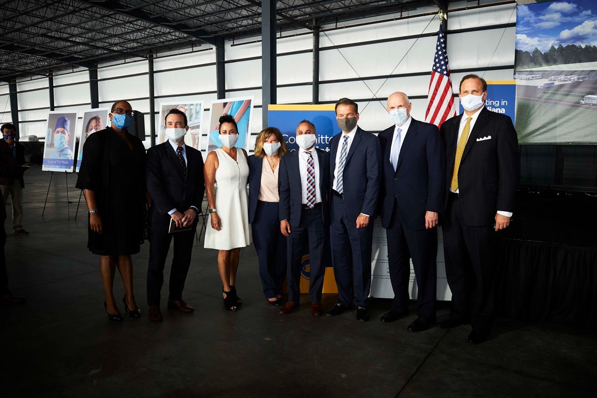 Ochsner Health (@ochsnerhealth) on Twitter photo The COVID-19 pandemic inspired Ochsner to think differently about how healthcare providers could access PPE. Today, with <a href="/LouisianaGov/">Gov. John Bel Edwards</a> and <a href="/SenBillCassidy/">U.S. Senator Bill Cassidy, M.D.</a>, Ochsner announced its partnership with Trax to develop and open two PPE manufacturing plants in Broussard, Louisiana (more) The COVID-19 pandemic inspired Ochsner to think differently about how healthcare providers could access PPE. Today, with <a href="/LouisianaGov/">Gov. John Bel Edwards</a> and <a href="/SenBillCassidy/">U.S. Senator Bill Cassidy, M.D.</a>, Ochsner announced its partnership with Trax to develop and open two PPE manufacturing plants in Broussard, Louisiana (more)