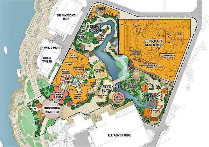 SIDENOTE:  #EpicUniverse SNW Land is 8.5Acres - For MK, YOSHI and DKKidZone SNW Plans are ALSO 8.5 Acres, but this Mario, DK AND ZELDACan we finally put it to bed that "SNW should go in Kidzone" cos clearly we're getting way more with 7 Acres expansion pad for Phase 2?