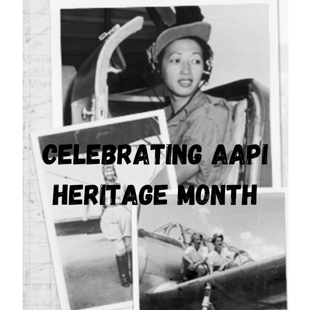 Dtis_llc's tweet photo. Join us in celebrating Asian American &amp; Pacific Islander Heritage Month! 

Hazel Ying Lee, pictured here, was one of two courageous Chinese American women who flew for the Women Airforce Service Pilots (WASP) during World War II. Click here to learn more: https://t.co/Tr8ohgsYI3 https://t.co/VkvdiiUKEb