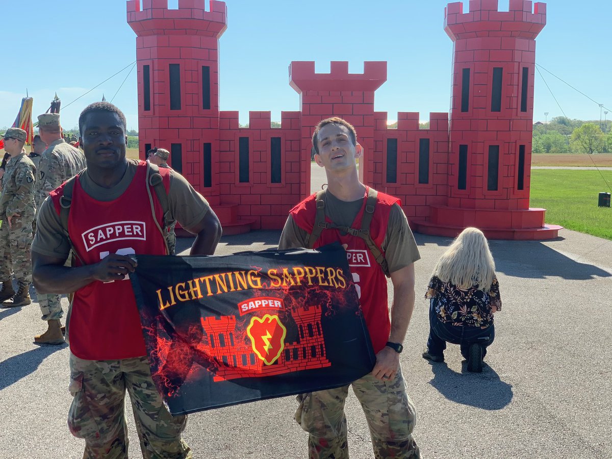 25thID's tweet image. Our #LightFighters truly represented during this year’s #BestSapper Competition!

At the last standings release, Team 16 was in 8th place and Team 3 was in 35th place.

#TropicLightning #StrikeHard #Sappers #SLTW