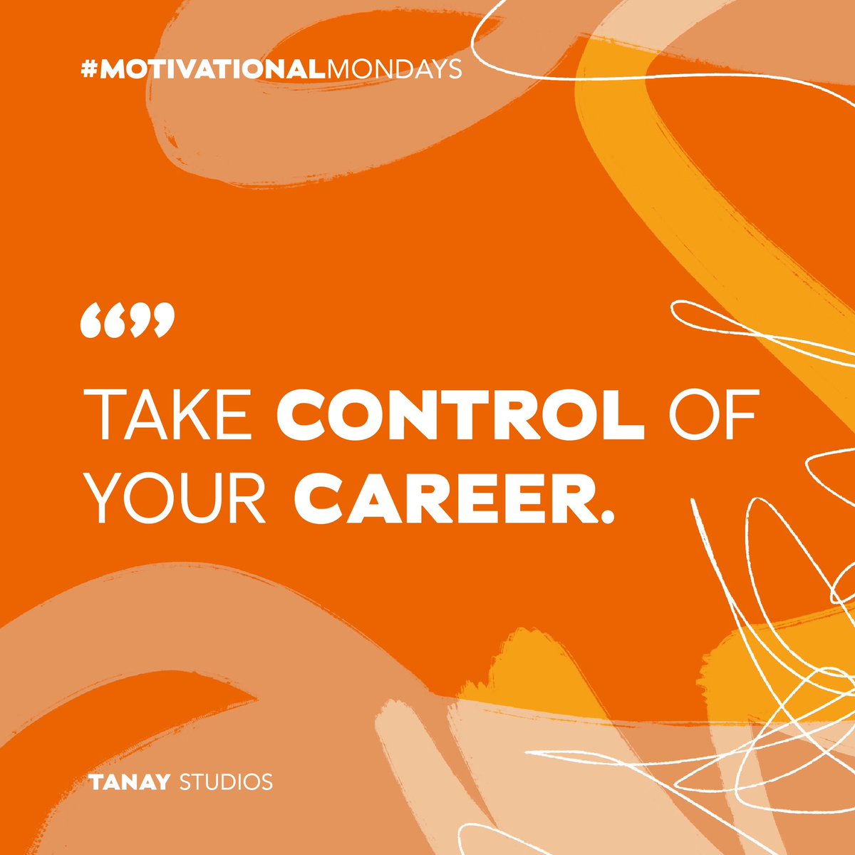 TanayStudios's tweet photo. Happy Monday Fam 😎! Here’s a friendly reminder to be a little selfish this week. Think about your goals and how that aligns with your career. I promise, You’re in control of your future. Take back the pen to your paper! 🖊🧡🔮 #motivation #successquotes #success #careeradvice https://t.co/u4yE4rzPON