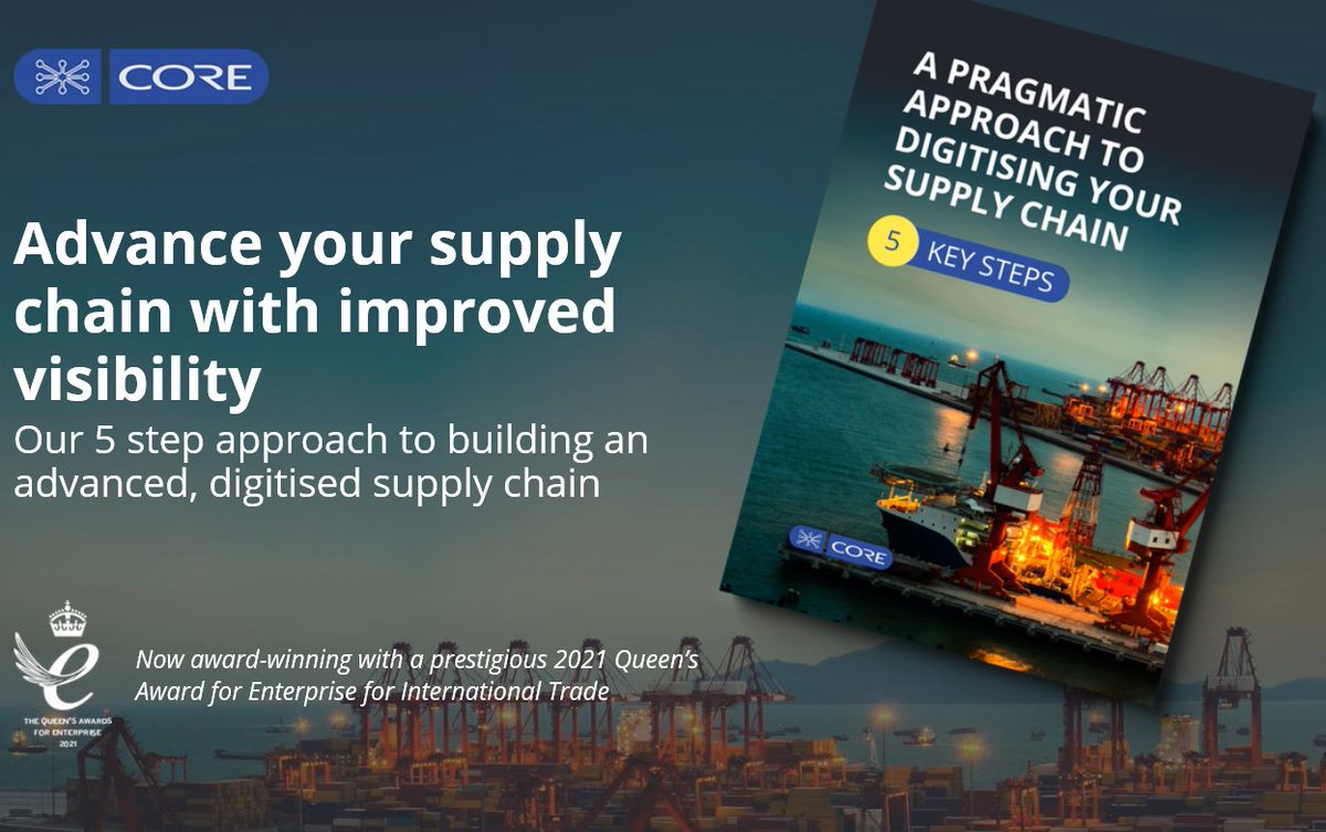 Are you confident your #supplychain software gives you the data visibility you need? We've released a 5 step guide to building a digitised supply chain that provides greater transparency - bit.ly/3t3BDTA #IndustrialStrategy #digitalization #supplychainmanagement