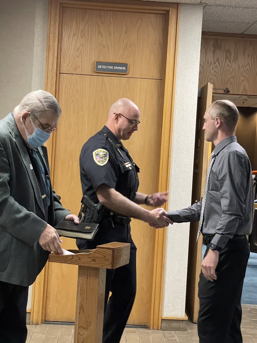 PeruPd's tweet photo. Please join us in welcoming the two newest officers to our department.
Officer Timothy Colwel will be badge #Z112 and Officer Dylan Commons will be badge #Z113. Welcome to the department, gentlemen! https://t.co/nlCKoIBDUS