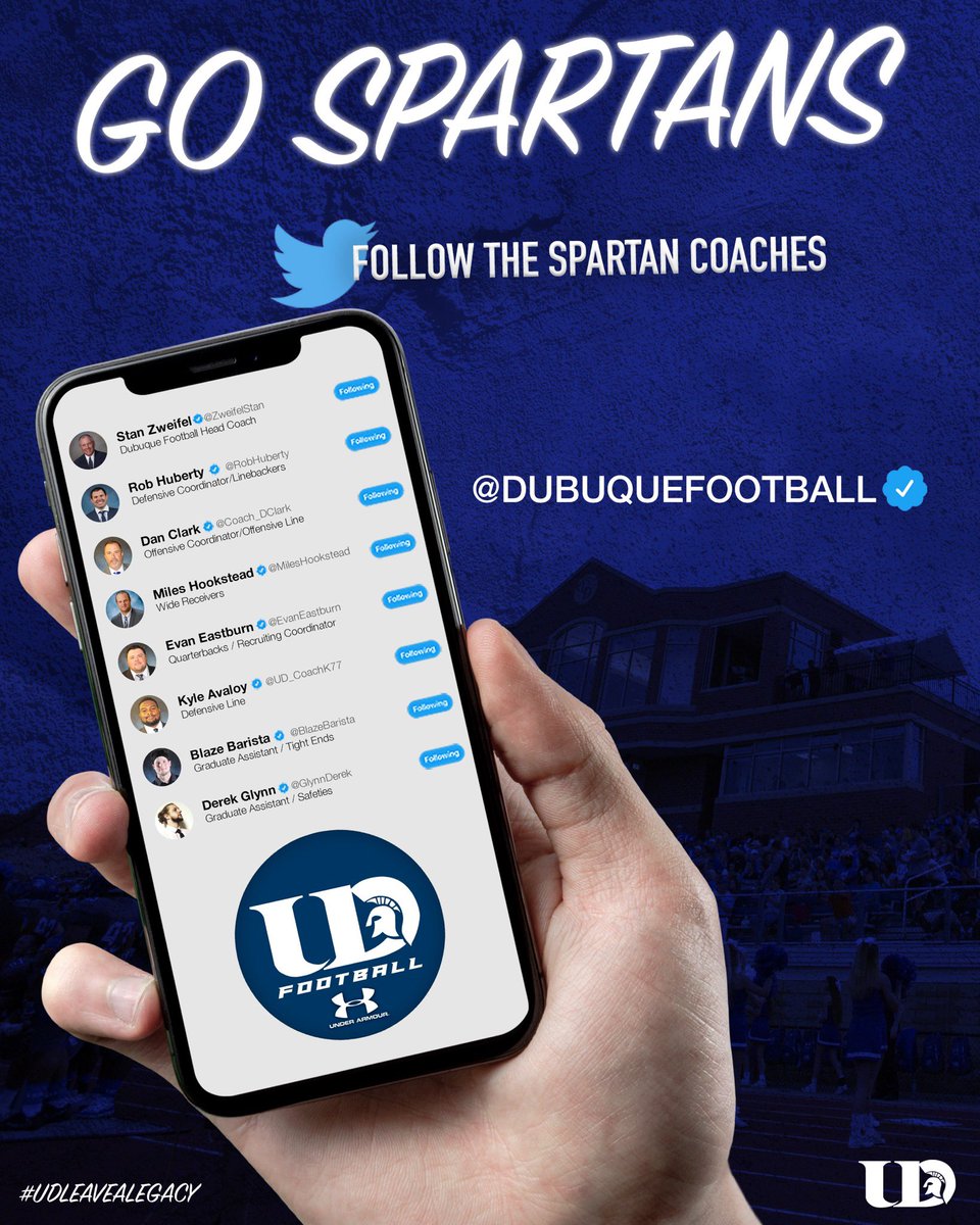 Can’t find your position coach?

We got you! 😎

#UDLeaveALegacy ⚔️
#JOINtheLEGACY ⛓