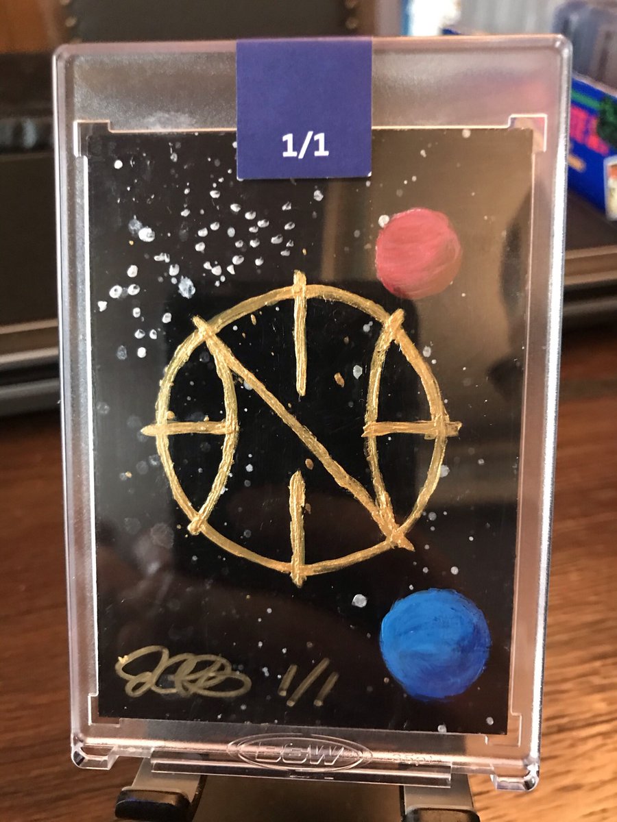 JCPCards's tweet photo. Zion Williamson: “Space Slammer” JCP 1/1 #SpaceJam #JCPCards #Zion #NBA #Basetball https://t.co/PHiHggcWj4