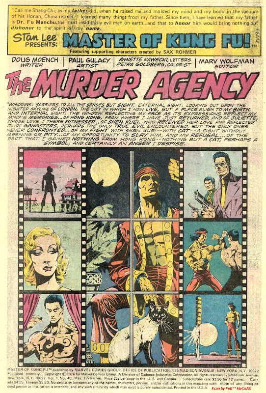 @Alancowsill <a href="/GulacyArt/">🄶🅄🄻🄰🄲🅈 🅐🅡🅣</a> <a href="/Marvel/">Marvel Entertainment</a> <a href="/dkpublishing/">DK Books US</a> <a href="/pgulacy1/">PAUL GULACY</a> <a href="/MarvelStudios/">Marvel Studios</a> <a href="/shangchi/">Shang-Chi</a> Always a tough choice, but I have to go with issue #40. I met Mr. Gulacy at a con some years back and handed him that issue to sign. Before I said anything,  he said "This was my favorite issue".