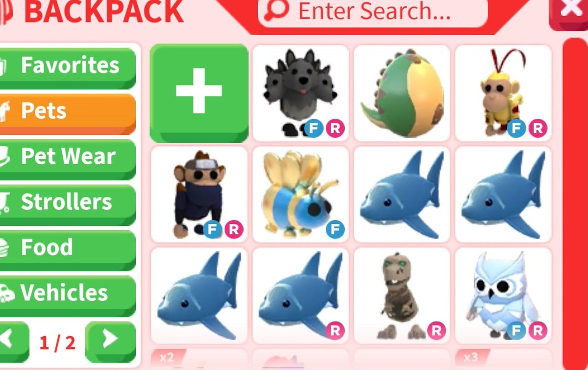 WhiteTigerGirl2's tweet photo. Trading my pets SHARKS=NFT
Accepting:
Robux NGF
Am pets
not accepting:
Bbc
Rh diamonds
Groups
Etc #roblox #adoptme #robux #adoptmetrading #Adoptmetrade #Adoptmetrades #adoptmetraders #adoptmeoffering #adoptmebuying #adoptmerobux  #robloxrobux #adoptmetradings #adoptmecrosstrading https://t.co/km4ikm6vSH