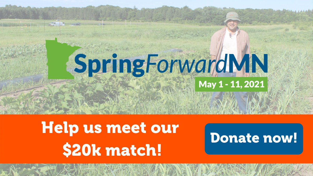 Provide a meal for a family in need when you give during #SpringForwardMN. Thanks to matching sponsors, every dollar provides 4 meals!
Help us continue our essential work of feeding our neighbors- givemn.org/thefoodgroupmn