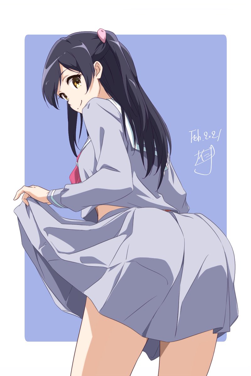 「#連休だから太ももでもおいてけ 」|仁井学 NII Manabuのイラスト