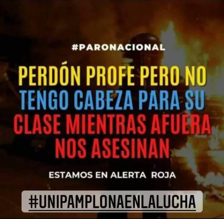 SoyDylan_Cosb__'s tweet image. Las balas que me tiraste van a volver✊🏼🔥

#Unipamplonaenlalucha
#SOSCOLOMBIA
#UnipamplonaPresente
#VivaElParoNacional
#ColombiaEnAlertaRoja