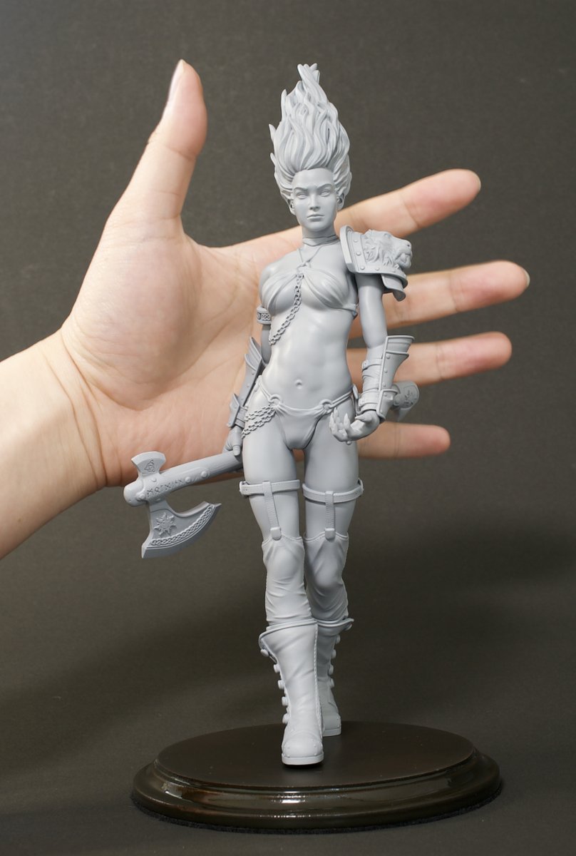 AMAZONES 1/8scale 25cm 18parts
￥12,100+送料
３Dプリンター出力品です。
本日午後お昼寝して起きたら（13時くらい）下記の通販サイトでゆるゆる販売開始します。
よろしくお願いいたします。

bearmolding.stores.jp