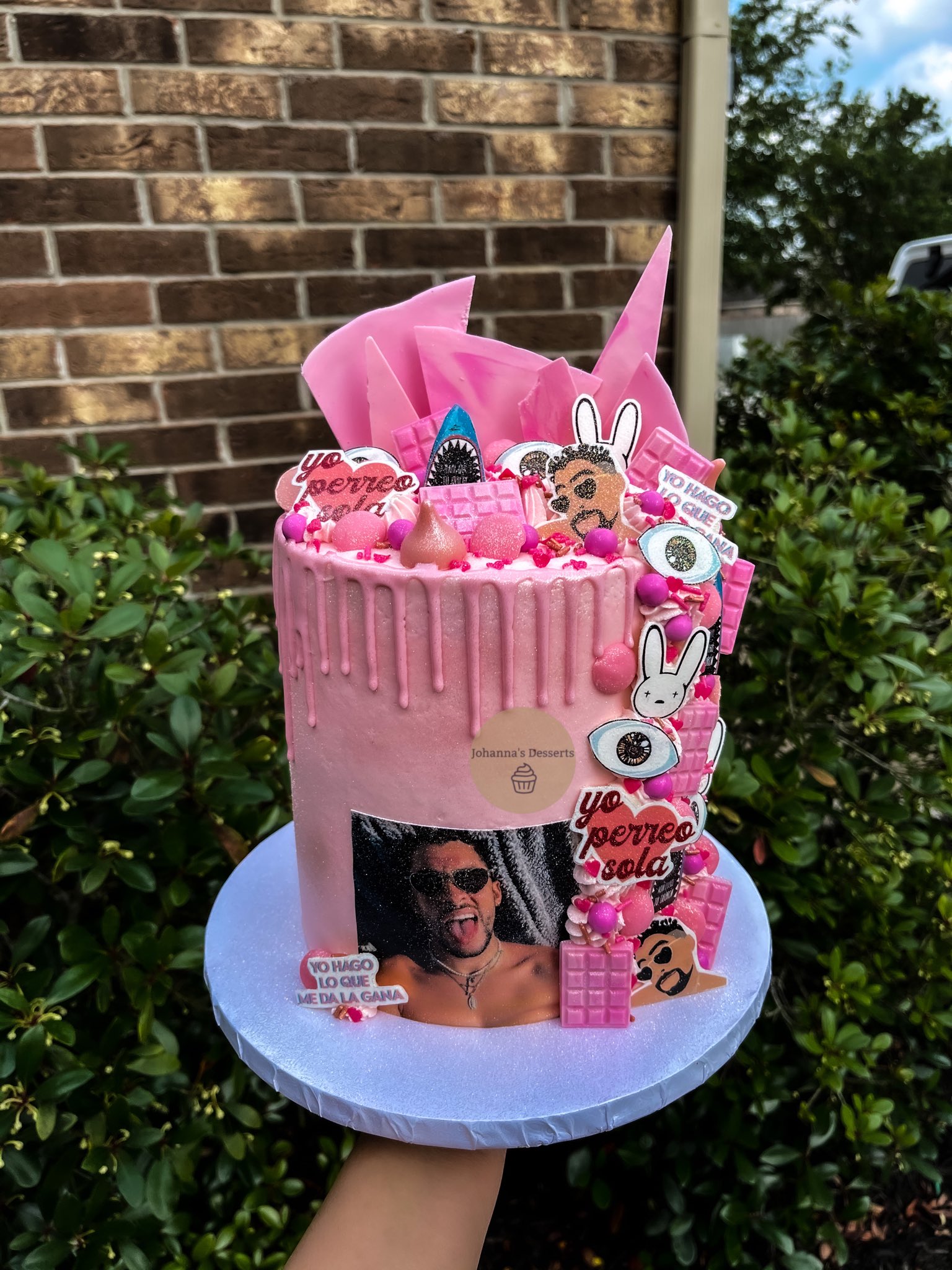 Johanna's Desserts on X: "Bad bunny round cake https://t.co/24VBeApJFj" / X