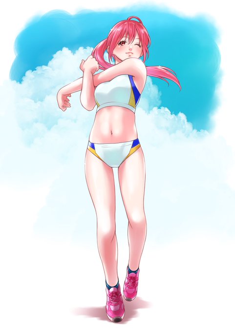 陸上部の後輩ちゃんです#教えてもらいたガール  