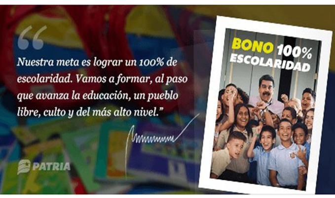 #ULTIMAHORA || Inicia la entrega del Bono 100% Escolaridad (Mayo 2021) enviado por nuestro Pdte. @NicolasMaduro a través del Sistema @CarnetDLaPatria. @MSVEnContacto #RadicalesContraLaCovid