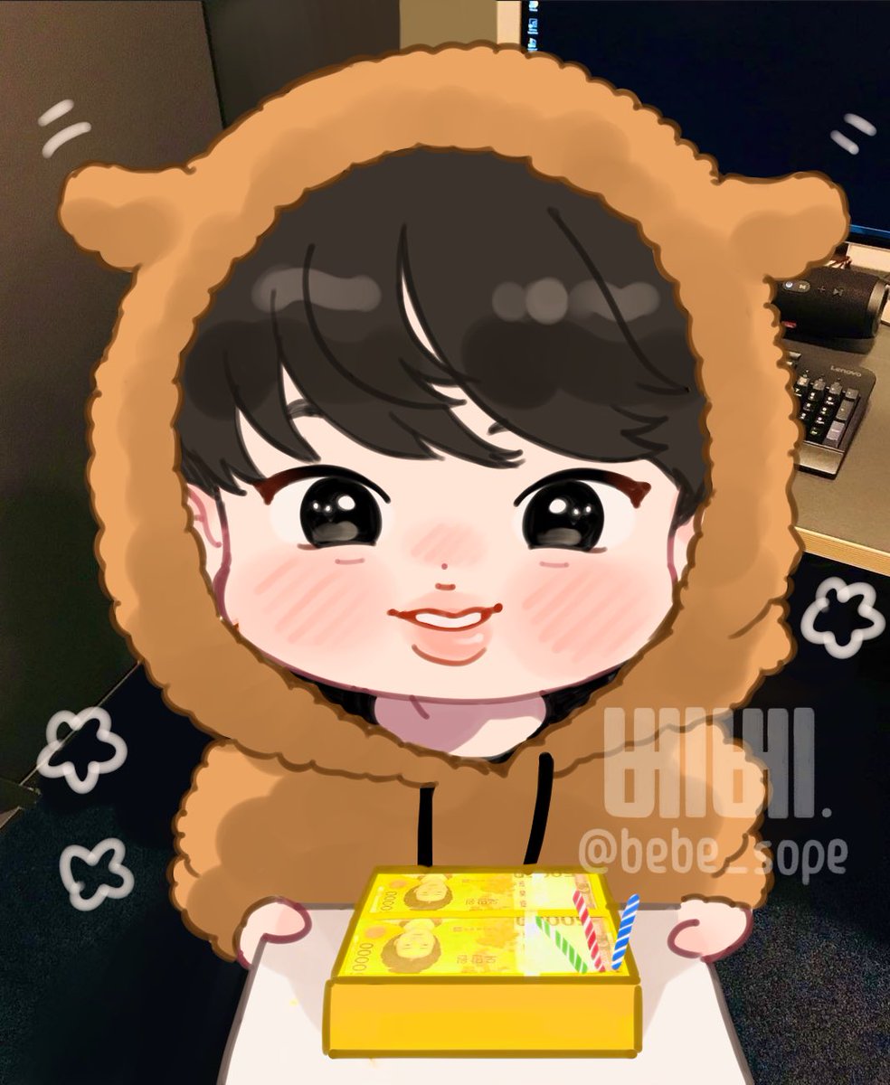 bebe_sope's tweet photo. 🐹💵 @BTS_twt https://t.co/NsMiwG56Py