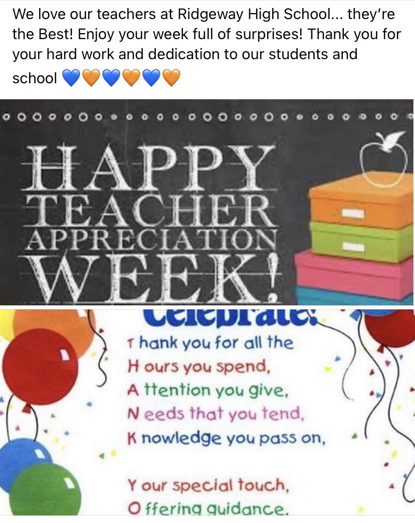 Ridgeway High School tweet media