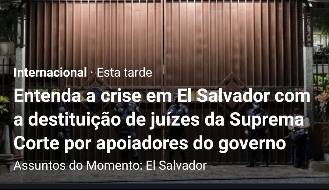 E que sirva de alerta pra quem apoia esse tipo de atitude do governo