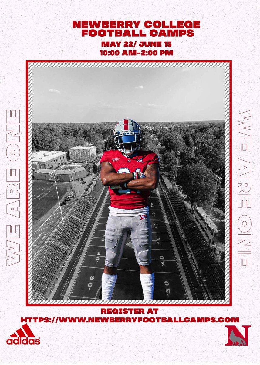 Newberry College Football tweet media