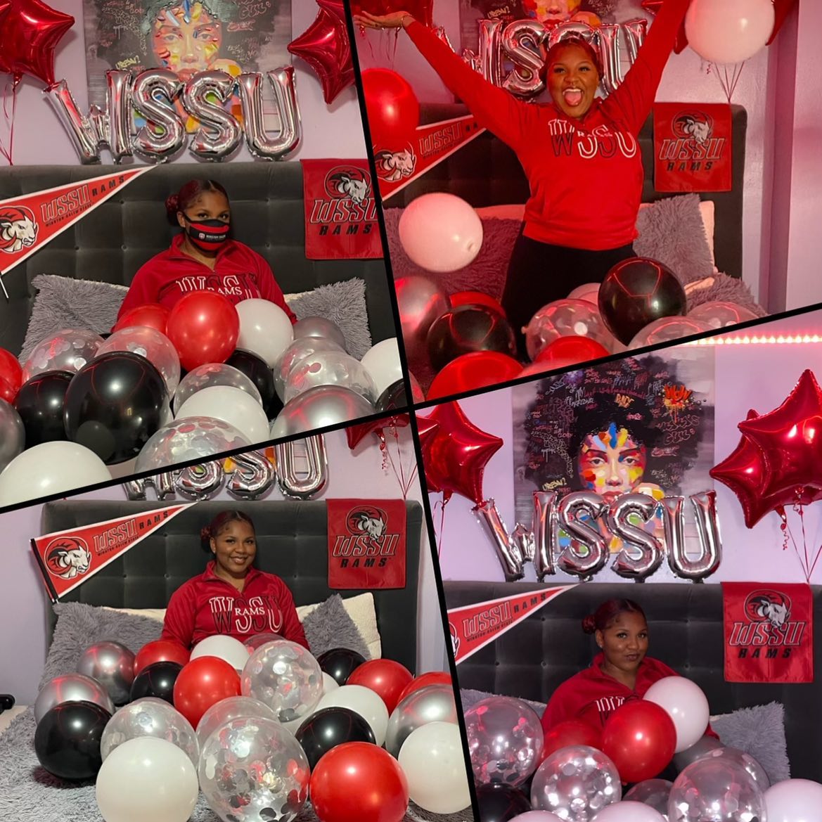 🐏 ❤️ 🎈
📷 by <a href="/__t/">tye</a>.ann__: Next Four❤️🤍🖤#ram #classof2025 #hbcu #wssu