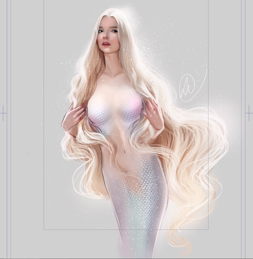 anyarchive's tweet photo. mermaid anya taylor-joy by @LukasWerneck #mermay2021 https://t.co/6pHUgwQ4Bq