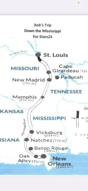 BGCLakelands's tweet photo. Attached is a map update reflecting Bob Koch's “Paddling For A Purpose” estimated Day 1 Trip Status for his travel on Sunday!! He is having trouble spotting the river markers that are supposed to be there. He got through the St. Louis Harbor OK ...

#PaddleForAPurpose 🛶🙌👏👏👏 https://t.co/TUBDFSkSP5