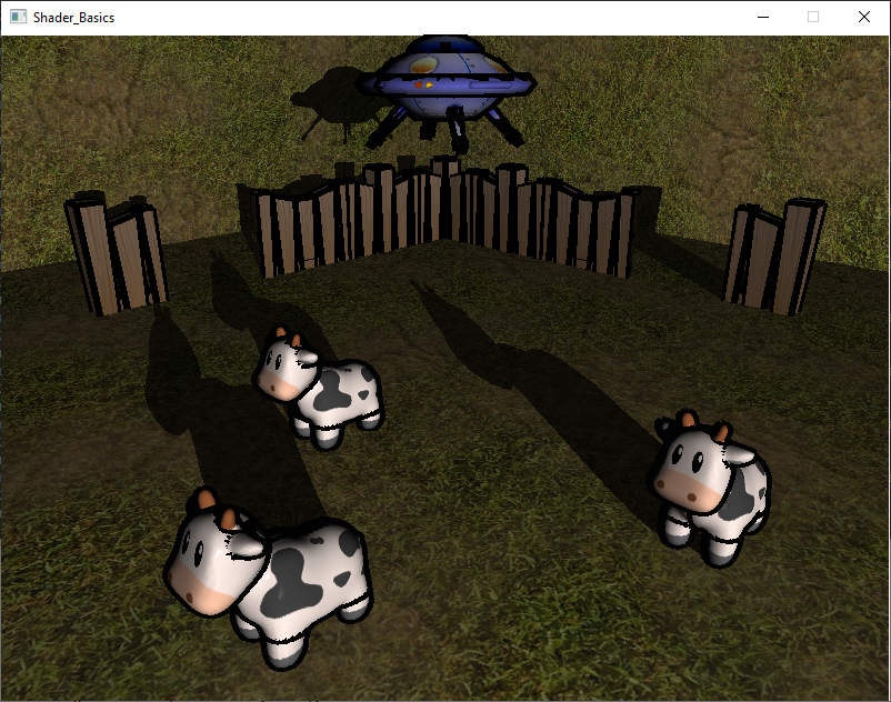 FaintSkyGames's tweet photo. Tweeting at 2:30 in the morning cause I spent too long on this. I managed to integrate noise to create a blend between textures on my planes and get the shadows to stay accurate. #glsl #progress https://t.co/PCmkuiFHyN