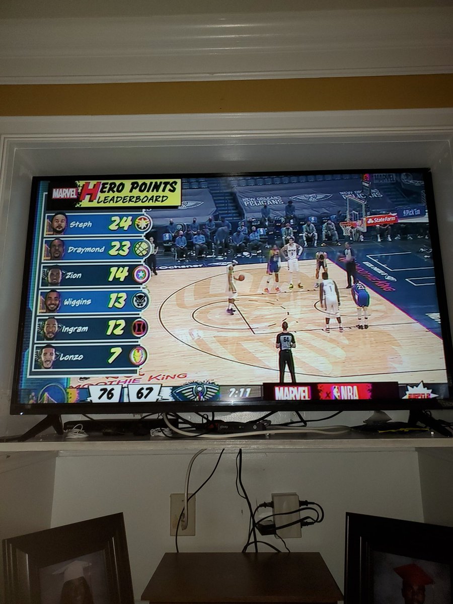 twinsrup's tweet photo. Loving @ESPNNBA ,as an IT professional the marvel play by play is great,, the announcers should be all Marvel experts and more animations on the hero points. This is a gaming developers dream job. https://t.co/p0LkQkjW1Q