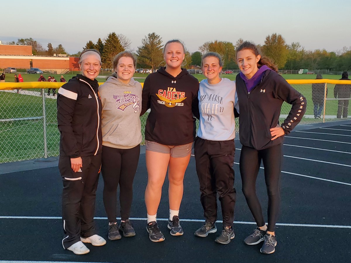 Erin_Mulford's tweet image. Congrats to the IFA track girls! Winners of the Cadet Relays! Fifth win of the season and fourth one in a row!
Special shout out to the seniors!
#IFACadetPride