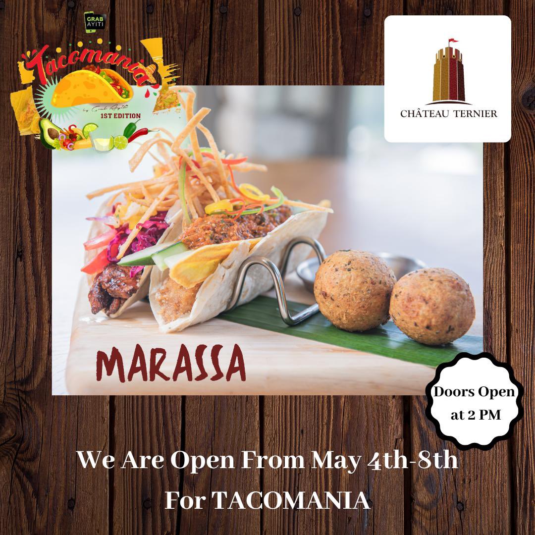 ChateauTernier's tweet photo. Introducing our Kiskeyan flavors thru our tacos! We are offering 2 out of this world tacos to reminisce thru Haitian ancestral and modern times🇭🇹🌮✨ Keep reading thread for more details! 😌 https://t.co/jCphUKhgWP