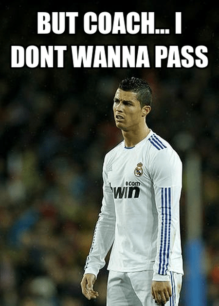 SSaintsOfficial's tweet photo. We always like to encourage our kids when playing in scrimmage to control, look up and pass but then.......
#mondaymeme #TemeculaSoccer #kidssoccer https://t.co/9RjjuXxF4y