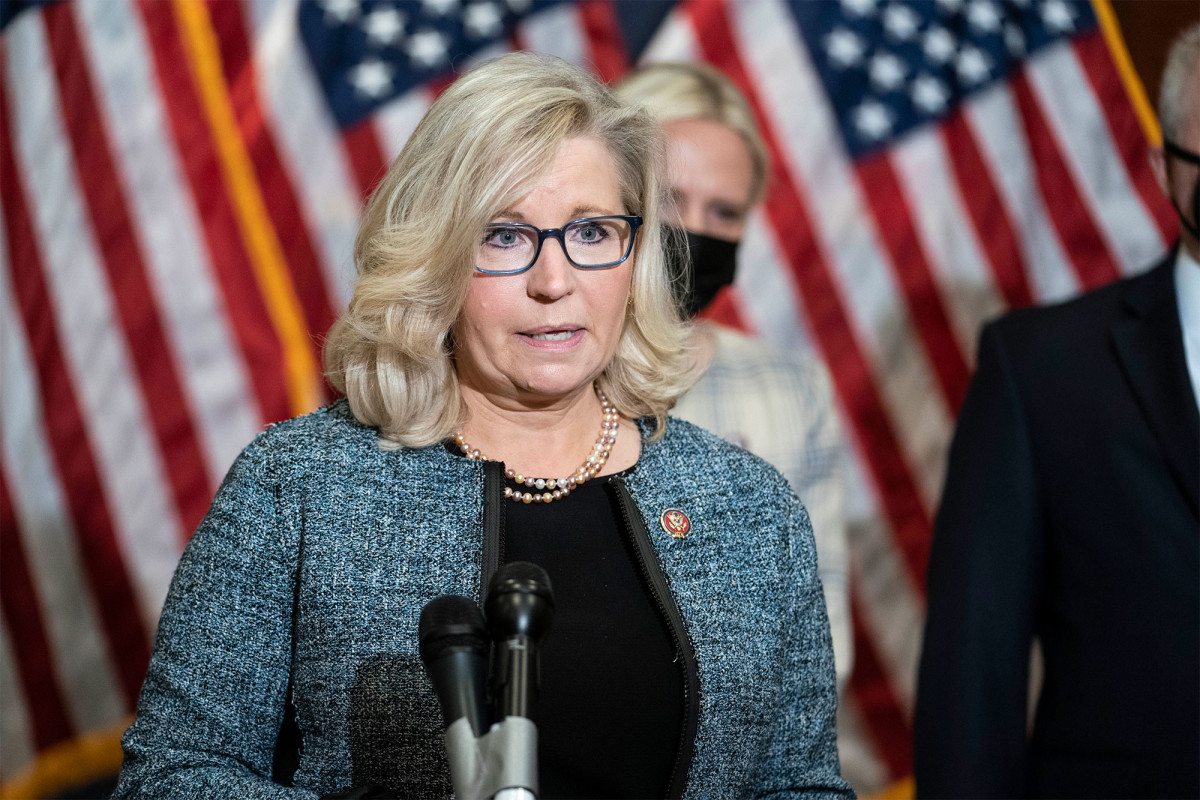 Rep. Liz Cheney's leadership post on shaky ground