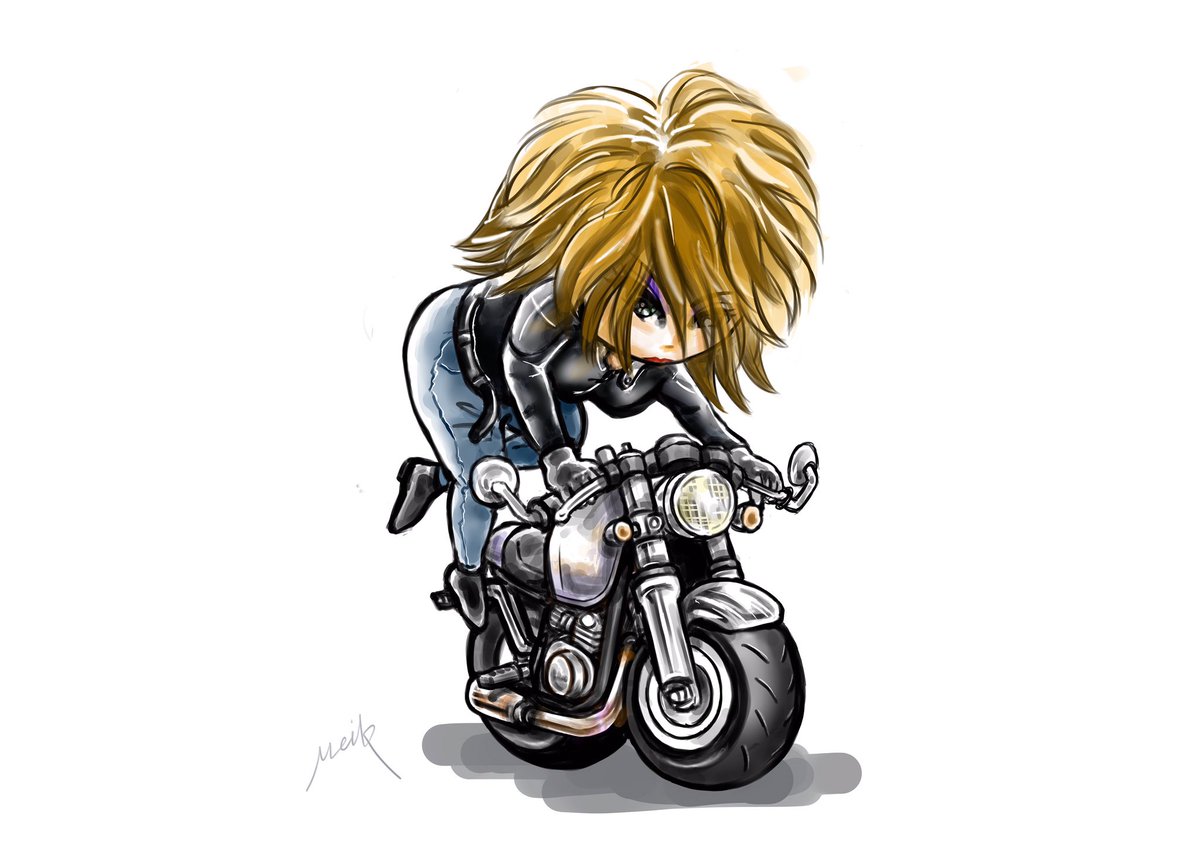 メイク ヨッシー バイクイラスト 可愛カッコいい Part2 メイク ヨッシー バイクイラスト 可愛カッコいい Part2