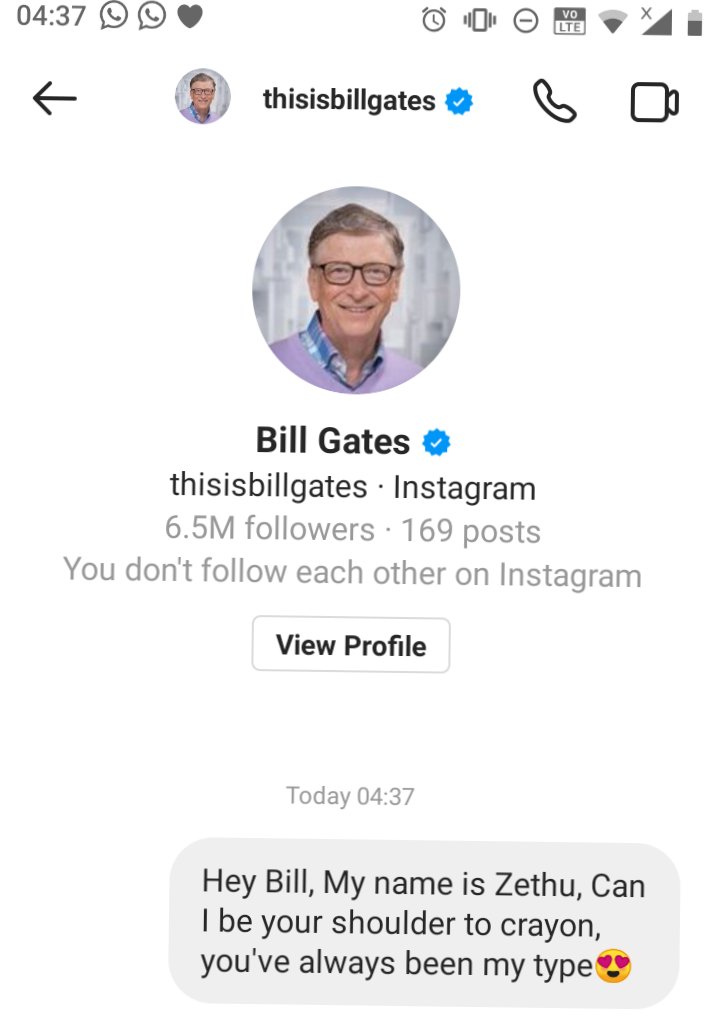 Bill Gates is getting a divorce, so slid up his DMs this morning like