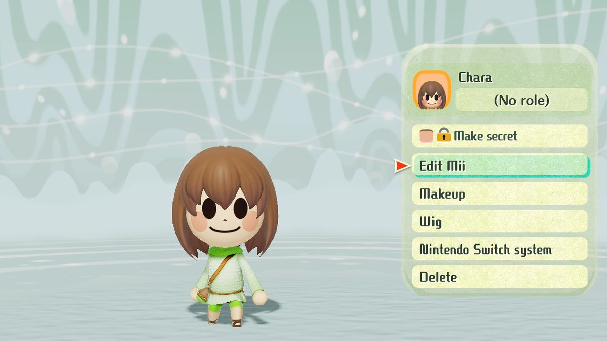 I make some Miis that I want to make. I even try to google some