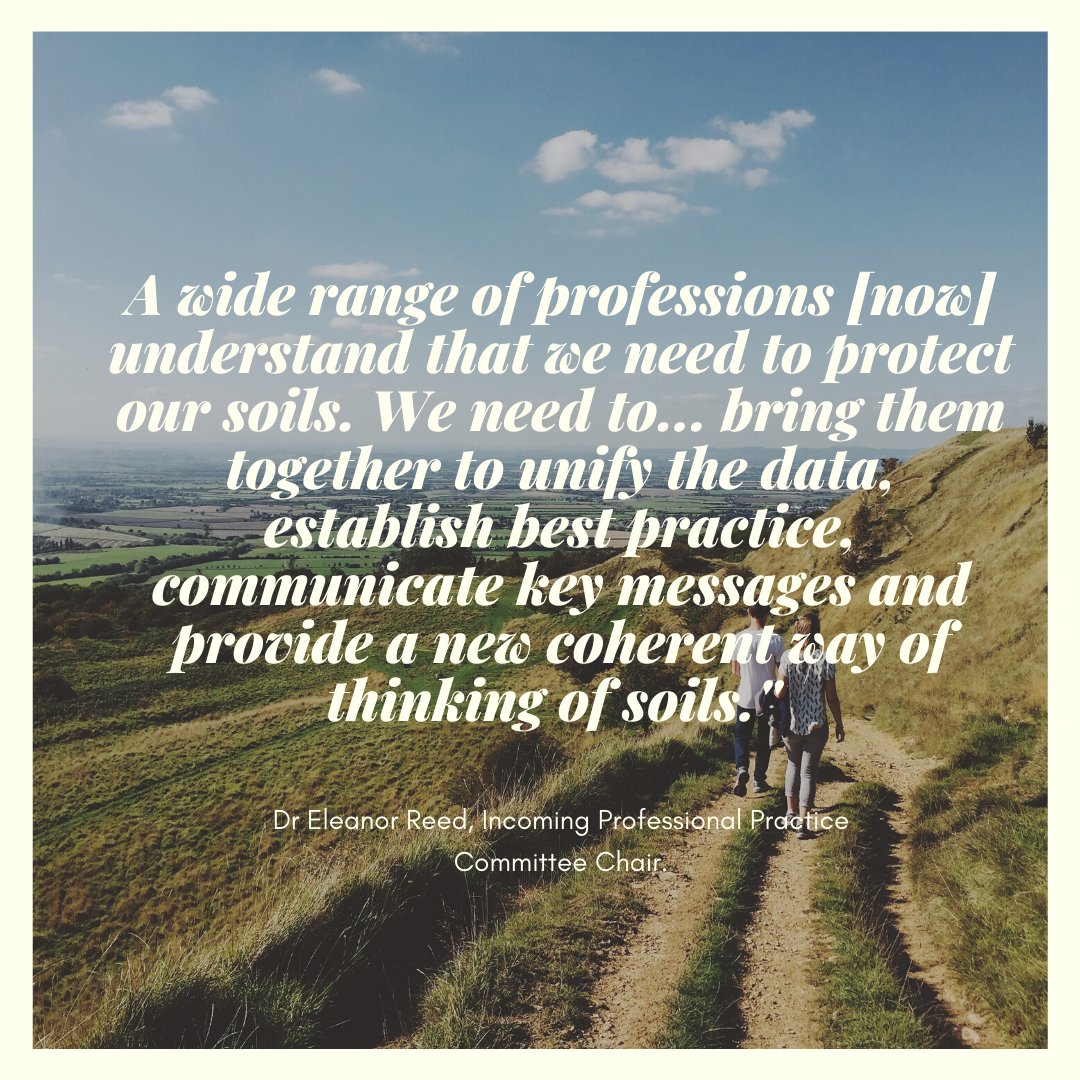 'A wide range of professions [now] understand that we need to protect our soils. We need to... bring them together to unify the data, establish best practice, communicate key messages & provide a new coherent way of thinking of soils.' @Dr_EReed @SocEnv_HQ ow.ly/Grwd50EAKIs