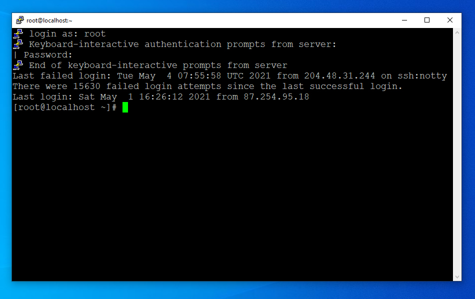 MichaelHowland1's tweet image. From 1st to 4th May, &quot;There were 15630 failed login attempts since the last successful login.&quot;
Who&apos;s that knockin&apos; at the door? #getaproperjob
The wonderful world of t&apos;interweb #hackersparadise