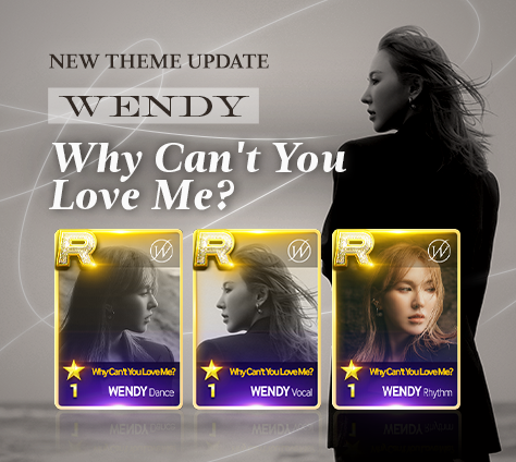 SuperStarSM_twt's tweet photo. When you need a time for relax
Why don't you get away from stuff and play #SuperStarSMTOWN ?
#WENDY #Why_Can't_You_Love_Me? is updated!
Meet WENDY the new profile and new theme!
Clear all the missions for LIMITED BG IMAGE! https://t.co/jiNiPRisym