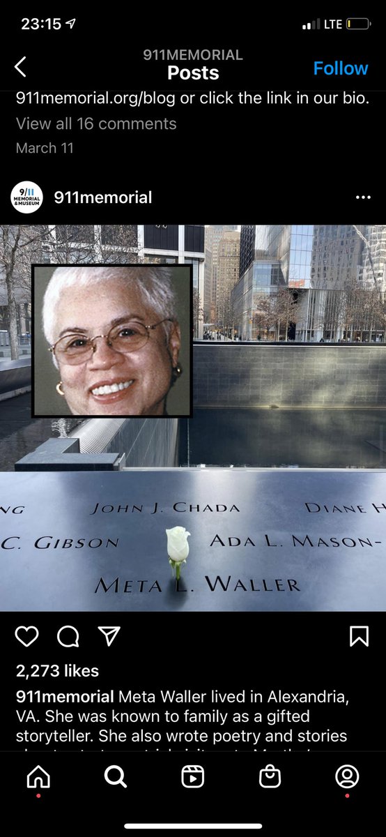 jkolditz's tweet photo. #Memorial #COMM3580 @ChandrikaChaney This is a memorial for someone whose life was lost in the 9/11 attacks. This one stands out to me because the caption was very personal which goes along with the theme of remembrance according to Veil (2011). https://t.co/6RyPGVJddr