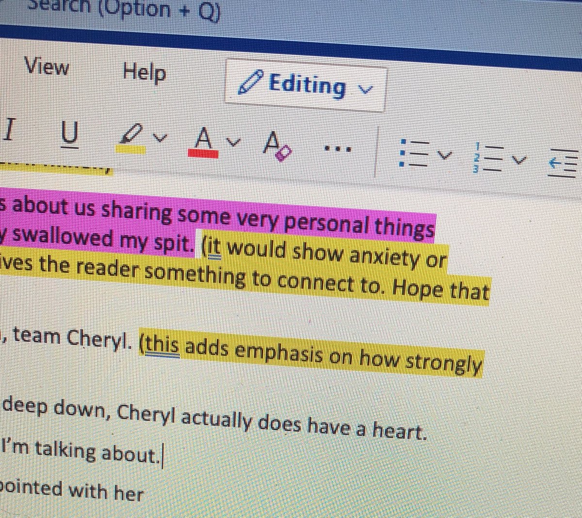 thastargoddess's tweet photo. She calls me a flow editor, I mean writing sounds like music to me, so I just edit it that way...#editing #wipediting #writingcommunity #writing #manuscript #edits #korneliablackmore #editingjob https://t.co/0yLfBSIb3s